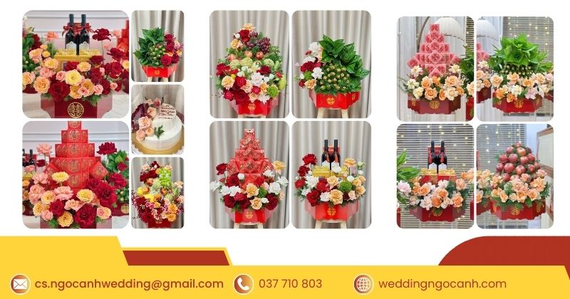 mâm quả đám cưới