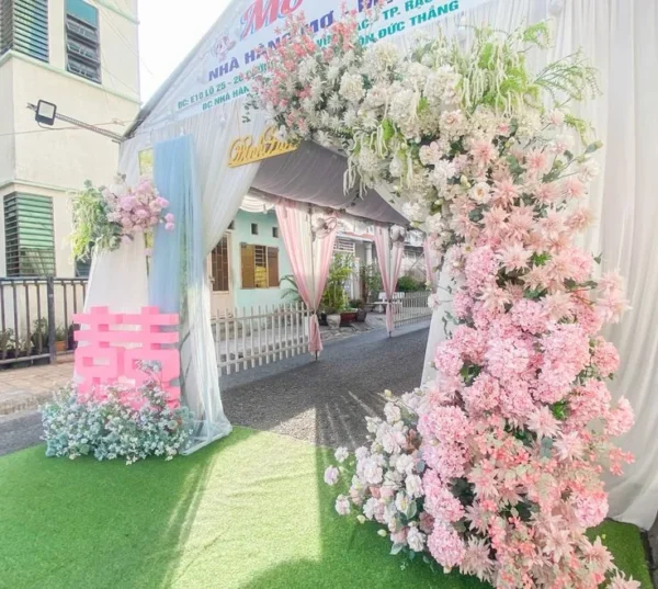 Cổng Hoa Cưới - Mẫu 08 - Hình ảnh 3