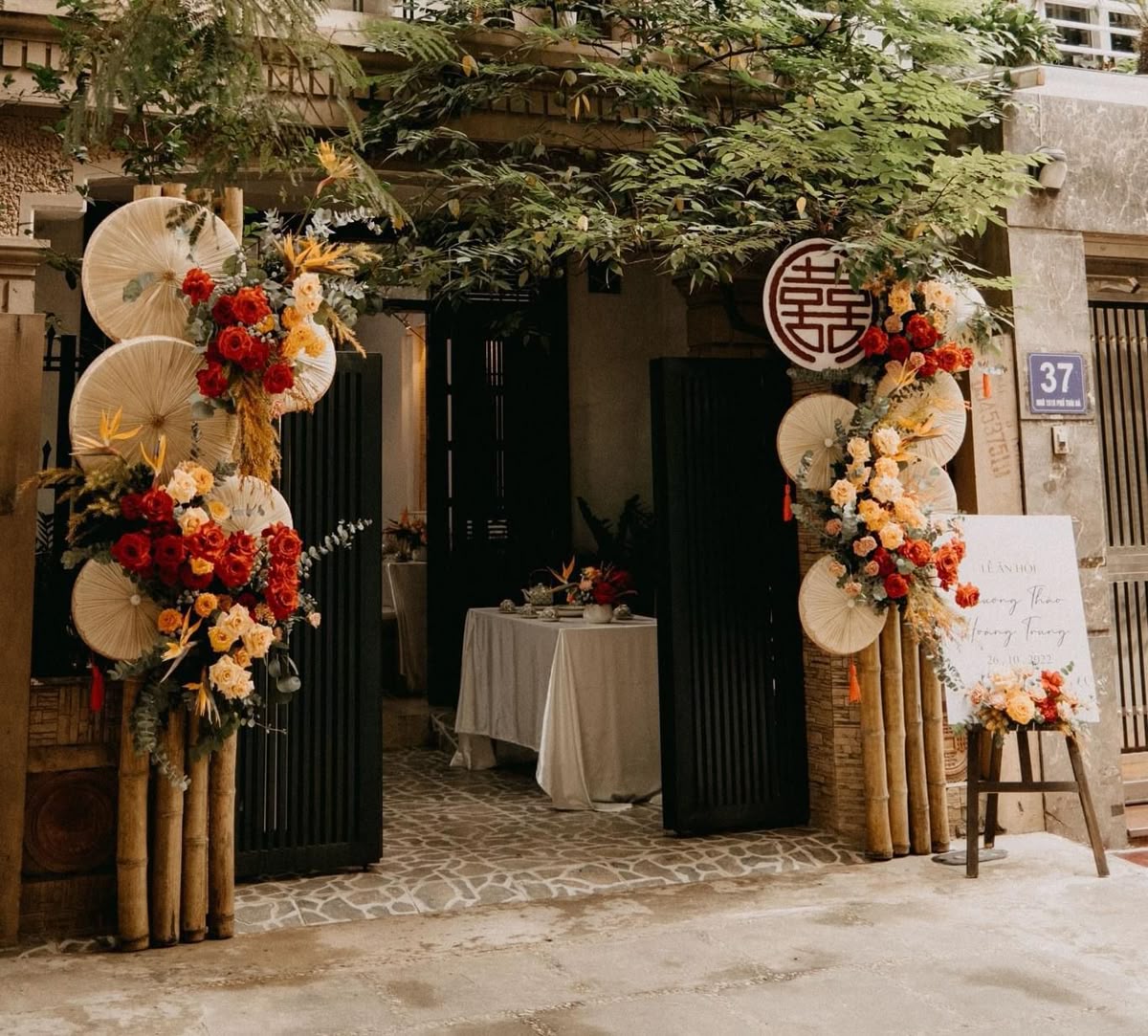 cổng cưới đẹp