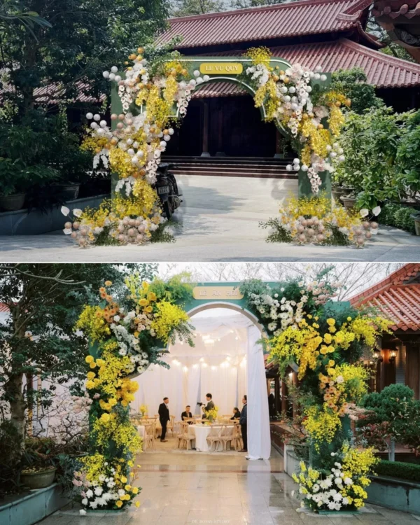 Cổng Hoa Cưới - Mẫu 10